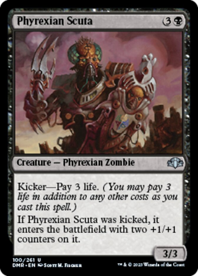 Phyrexian Scuta [Dominaria Remastered] | Clutch Gaming