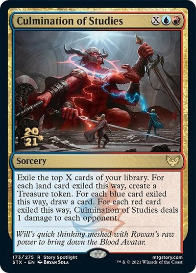 Culmination of Studies [Strixhaven: School of Mages Prerelease Promos] | Clutch Gaming