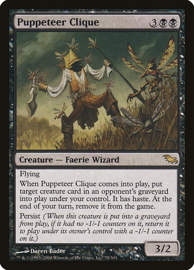 Puppeteer Clique [Shadowmoor] | Clutch Gaming