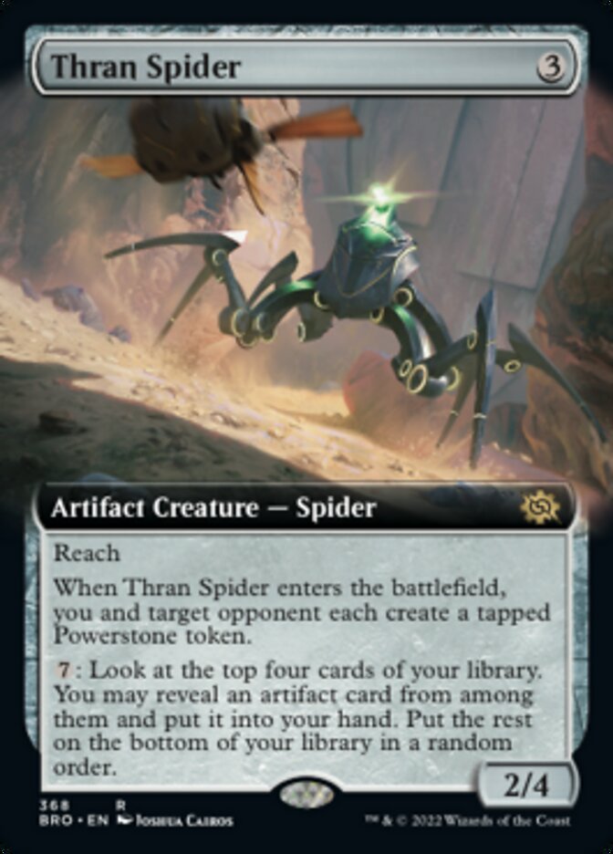 Thran Spider (Extended Art) [The Brothers' War] | Clutch Gaming