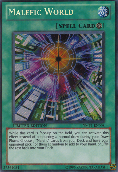 Malefic World [YMP1-EN008] Secret Rare | Clutch Gaming