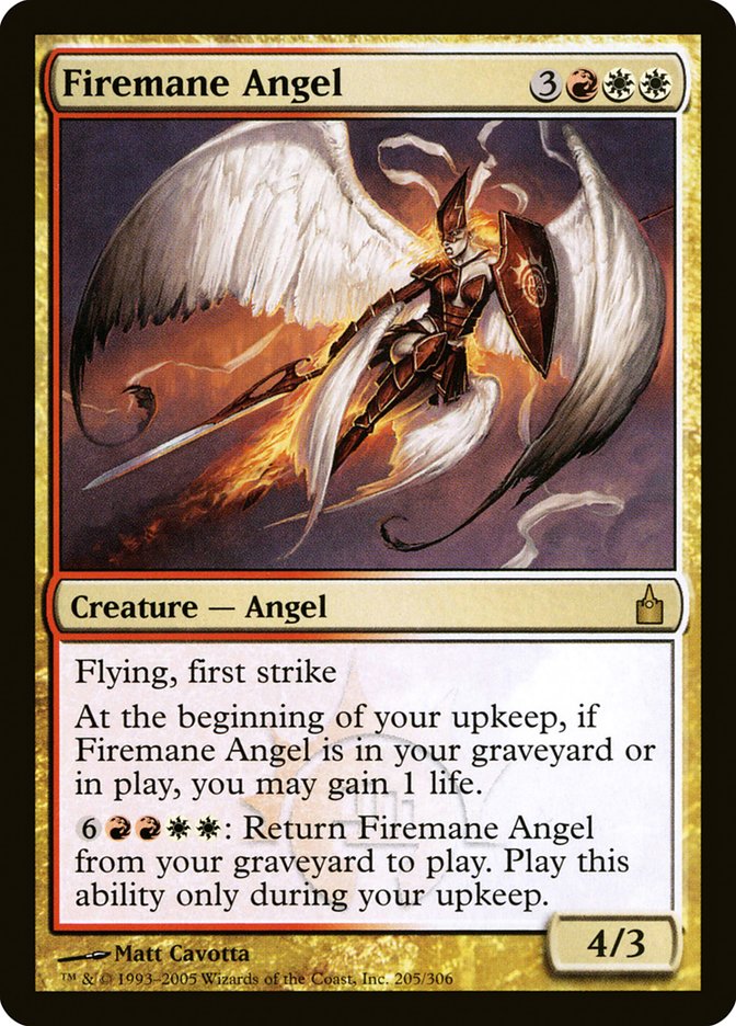 Firemane Angel [Ravnica: City of Guilds] | Clutch Gaming