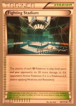 Fighting Stadium (90/111) (Primal Groudon - Alejandro Ng-Guzman) [World Championships 2015] | Clutch Gaming