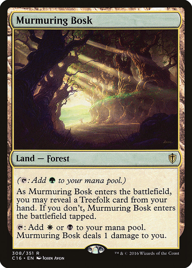 Murmuring Bosk [Commander 2016] | Clutch Gaming