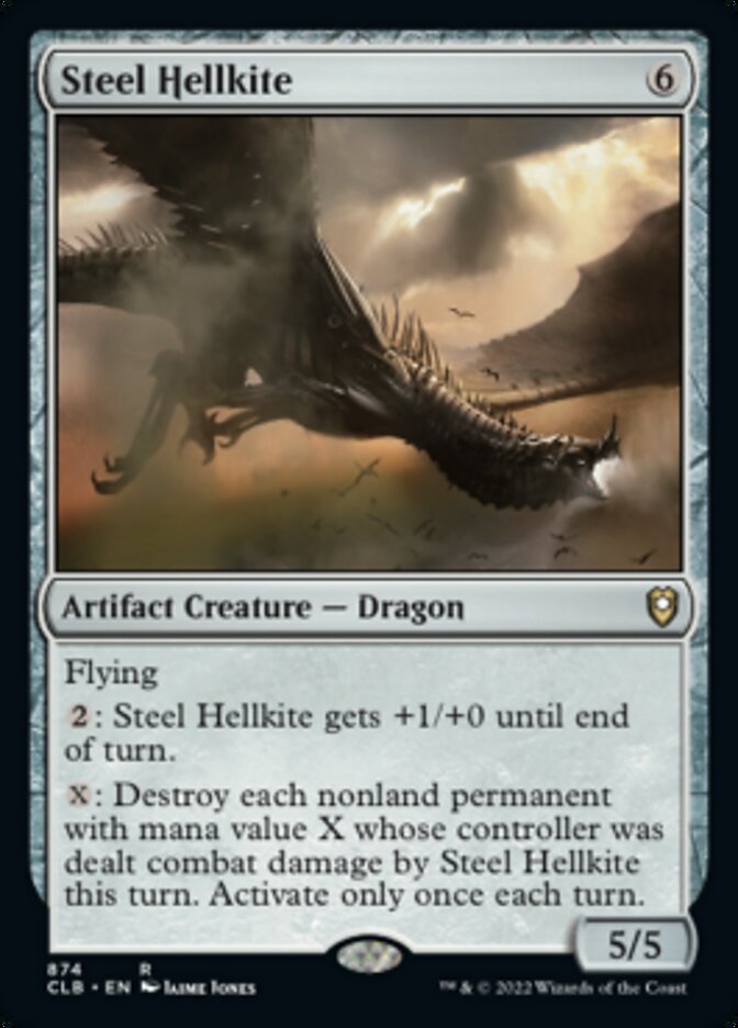 Steel Hellkite [Commander Legends: Battle for Baldur's Gate] | Clutch Gaming