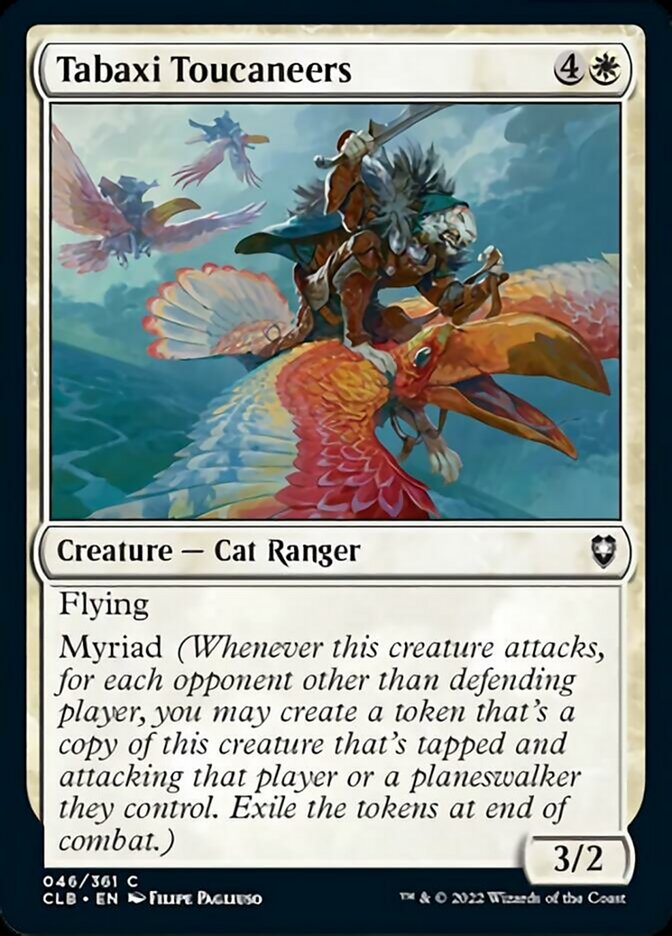 Tabaxi Toucaneers [Commander Legends: Battle for Baldur's Gate] | Clutch Gaming