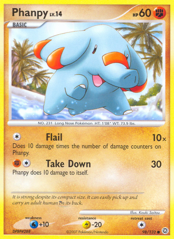 Phanpy (98/132) [Diamond & Pearl: Secret Wonders] | Clutch Gaming