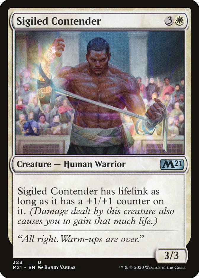 Sigiled Contender [Core Set 2021] | Clutch Gaming