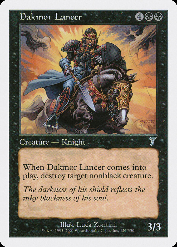 Dakmor Lancer [Seventh Edition] | Clutch Gaming