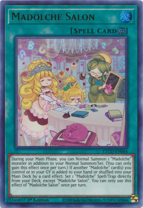 Madolche Salon [ETCO-EN064] Ultra Rare | Clutch Gaming