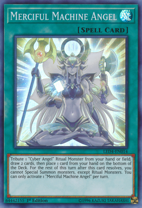 Merciful Machine Angel [LED4-EN014] Super Rare | Clutch Gaming