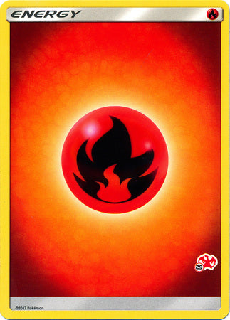 Fire Energy (Charizard Stamp #29) [Battle Academy 2020] | Clutch Gaming