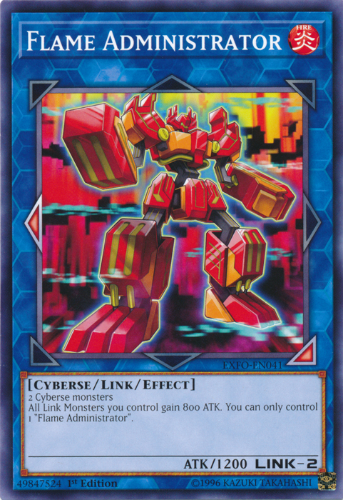 Flame Administrator [EXFO-EN041] Common | Clutch Gaming