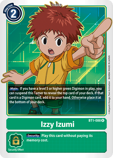 Izzy Izumi [BT1-088] [Release Special Booster Ver.1.0] | Clutch Gaming