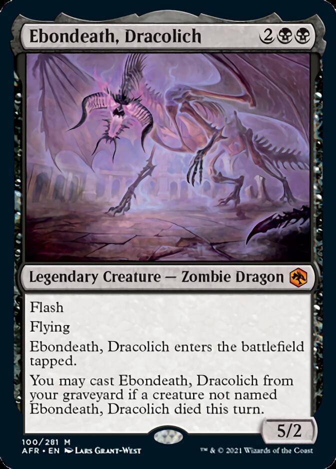 Ebondeath, Dracolich [Dungeons & Dragons: Adventures in the Forgotten Realms] | Clutch Gaming