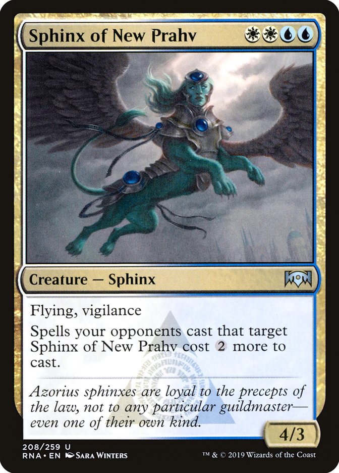 Sphinx of New Prahv [Ravnica Allegiance] | Clutch Gaming