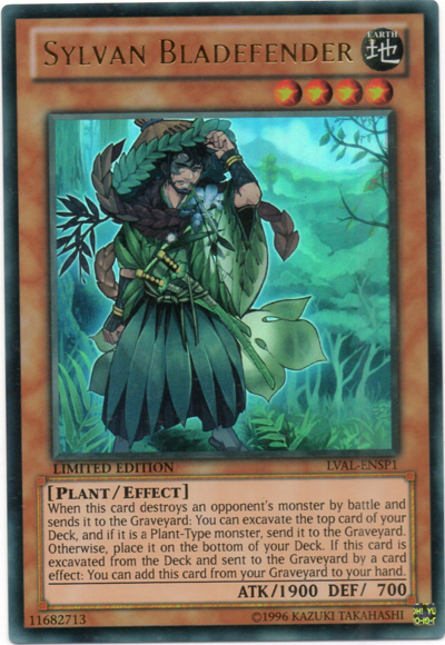 Sylvan Bladefender [LVAL-ENSP1] Ultra Rare | Clutch Gaming