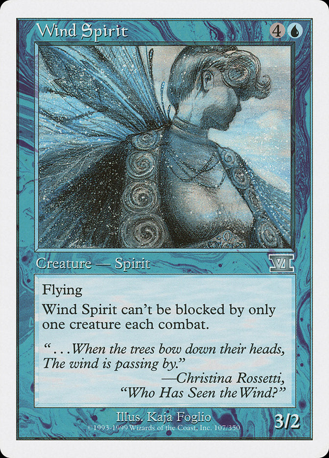 Wind Spirit [Classic Sixth Edition] | Clutch Gaming