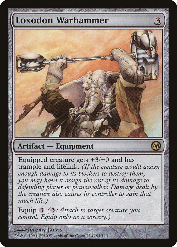 Loxodon Warhammer [Duels of the Planeswalkers] | Clutch Gaming