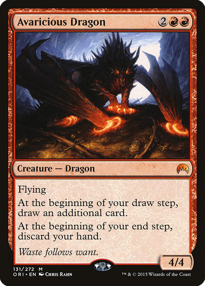 Avaricious Dragon [Magic Origins] | Clutch Gaming