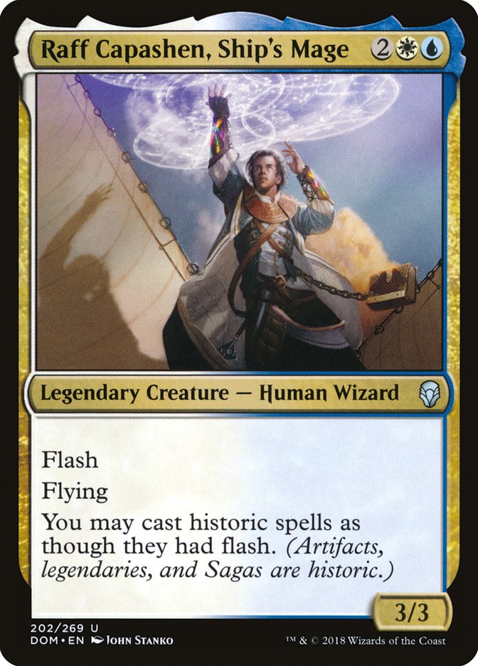 Raff Capashen, Ship's Mage [Dominaria] | Clutch Gaming