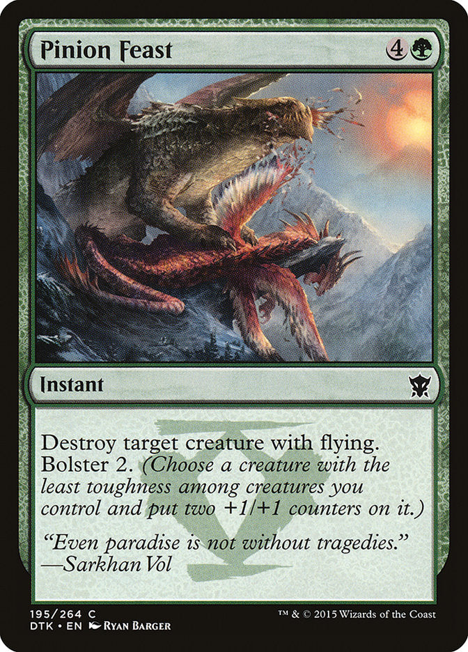 Pinion Feast [Dragons of Tarkir] | Clutch Gaming