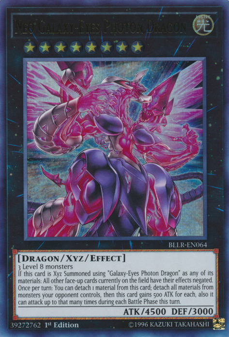 Neo Galaxy-Eyes Photon Dragon [BLLR-EN064] Ultra Rare | Clutch Gaming