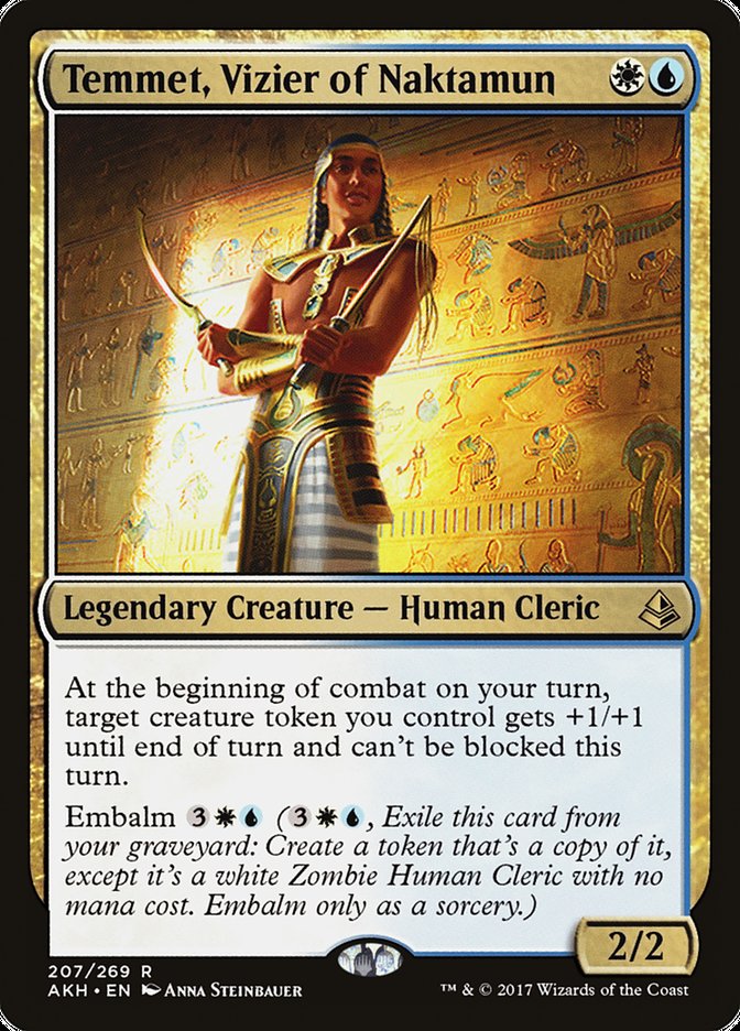 Temmet, Vizier of Naktamun [Amonkhet] | Clutch Gaming