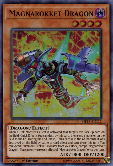 Magnarokket Dragon [MP18-EN112] Ultra Rare | Clutch Gaming