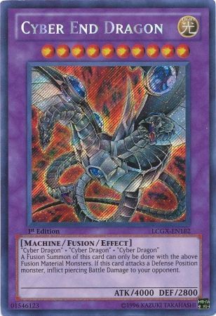 Cyber End Dragon (Alternate Art) [LCGX-EN182] Secret Rare | Clutch Gaming