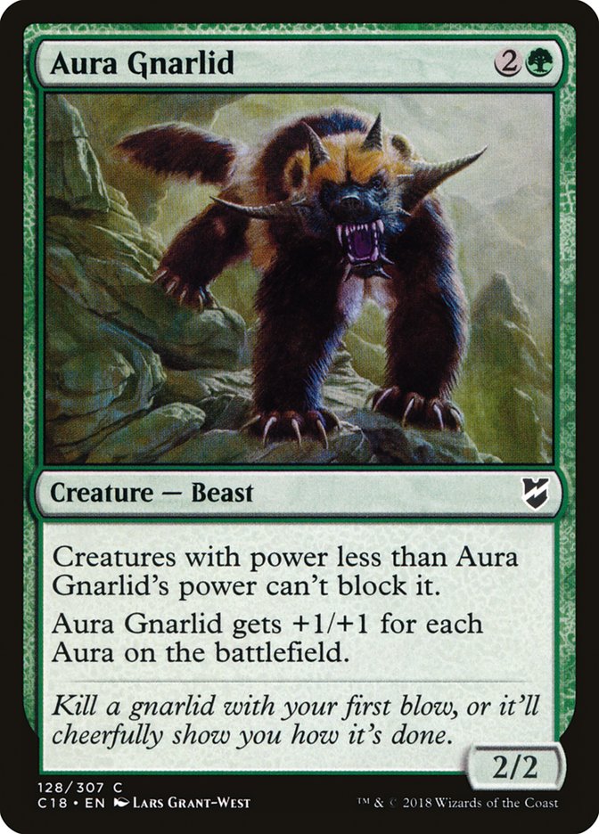 Aura Gnarlid [Commander 2018] | Clutch Gaming