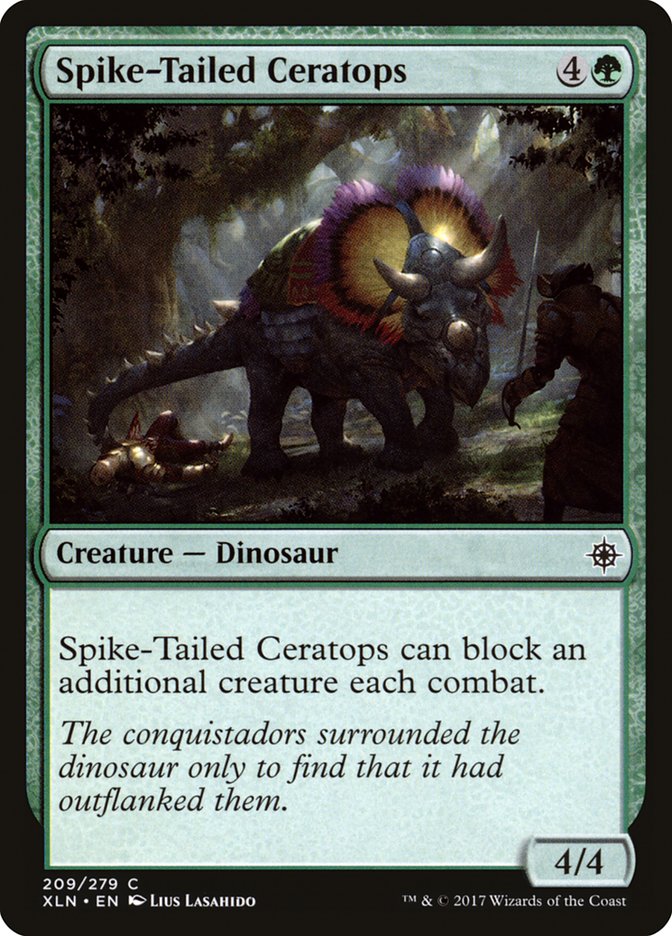 Spike-Tailed Ceratops [Ixalan] | Clutch Gaming