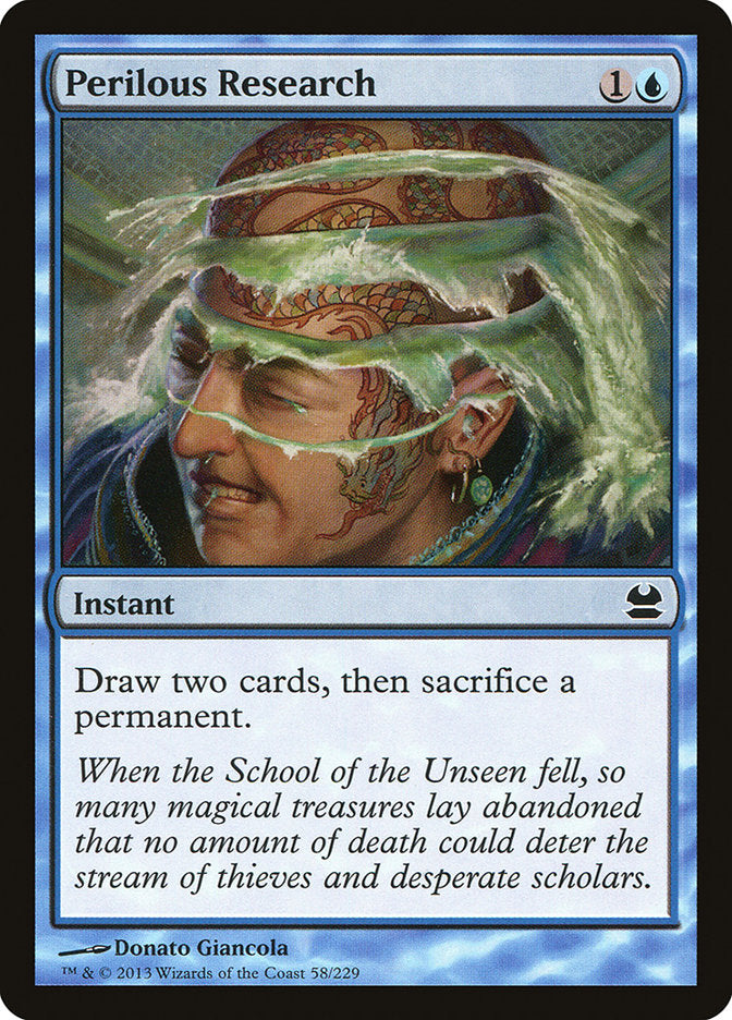 Perilous Research [Modern Masters] | Clutch Gaming