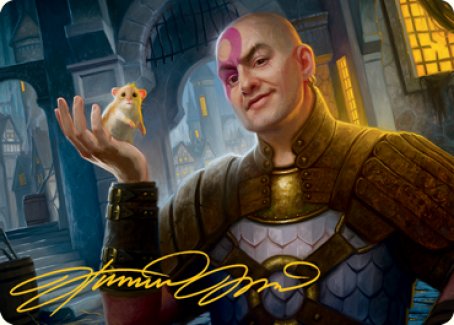 Minsc, Beloved Ranger Art Card (Gold-Stamped Signature) [Dungeons & Dragons: Adventures in the Forgotten Realms Art Series] | Clutch Gaming