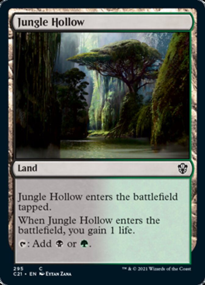 Jungle Hollow [Commander 2021] | Clutch Gaming