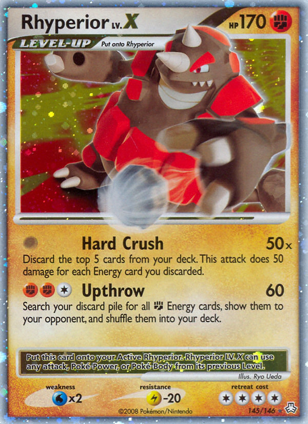 Rhyperior LV.X (145/146) [Diamond & Pearl: Legends Awakened] | Clutch Gaming