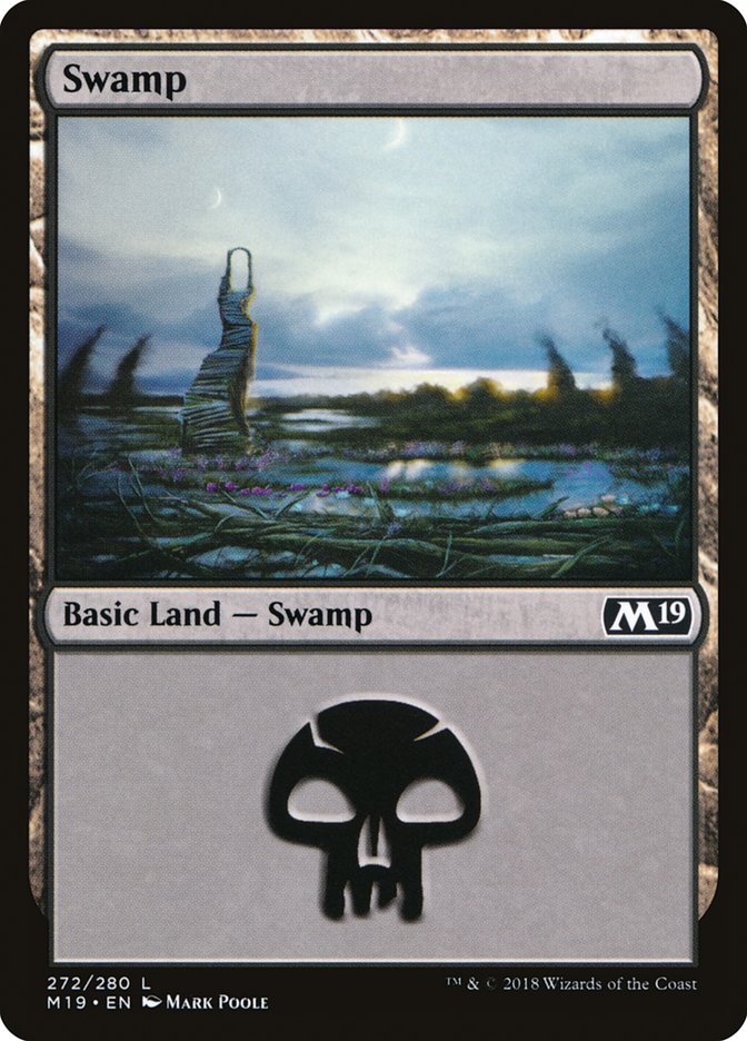 Swamp (272) [Core Set 2019] | Clutch Gaming