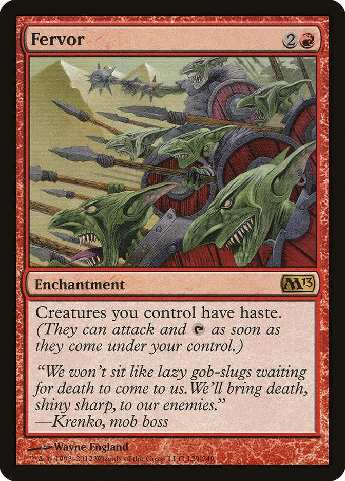 Fervor [Magic 2013] | Clutch Gaming