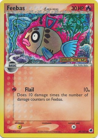 Feebas (49/101) (Delta Species) (Stamped) [EX: Dragon Frontiers] | Clutch Gaming