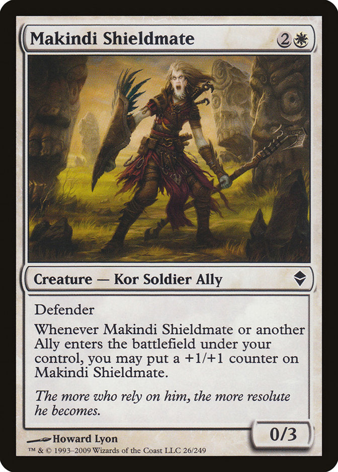 Makindi Shieldmate [Zendikar] | Clutch Gaming