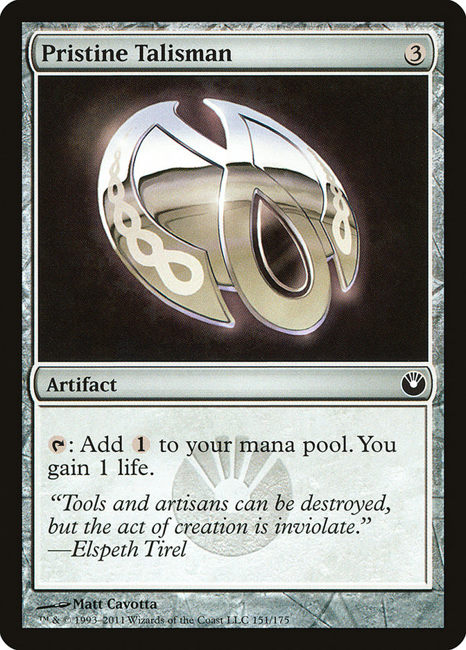 Pristine Talisman (Game Day) [New Phyrexia Promos] | Clutch Gaming