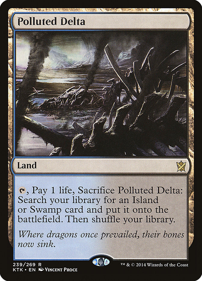 Polluted Delta [Khans of Tarkir] | Clutch Gaming