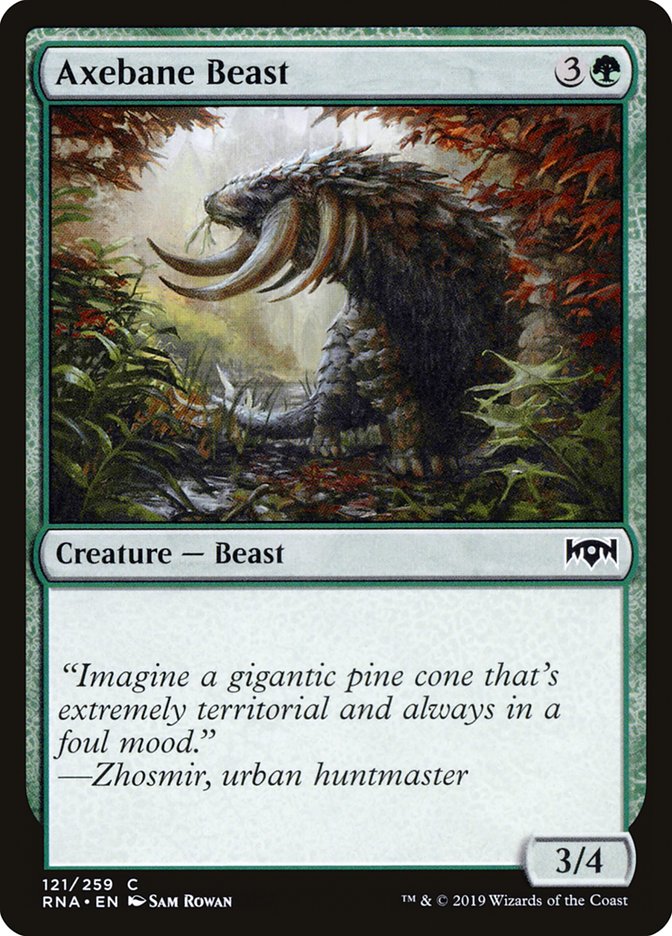 Axebane Beast [Ravnica Allegiance] | Clutch Gaming