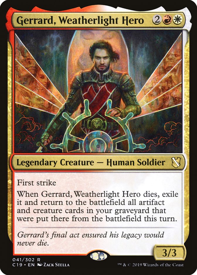 Gerrard, Weatherlight Hero [Commander 2019] | Clutch Gaming