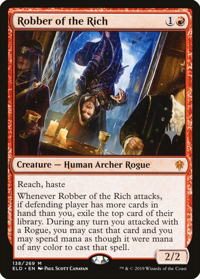 Robber of the Rich (Promo Pack) [Throne of Eldraine Promos] | Clutch Gaming