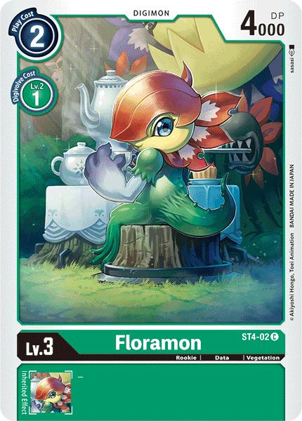 Floramon [ST4-02] [Starter Deck: Giga Green] | Clutch Gaming