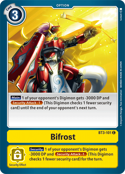 Bifrost [BT3-101] [Release Special Booster Ver.1.5] | Clutch Gaming