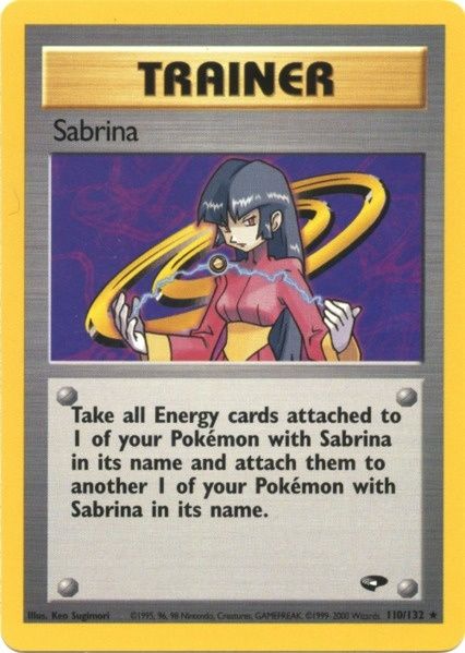 Sabrina (110/132) [Gym Challenge Unlimited] | Clutch Gaming