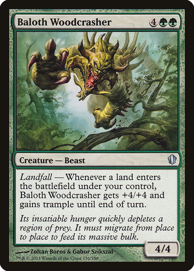 Baloth Woodcrasher [Commander 2013] | Clutch Gaming