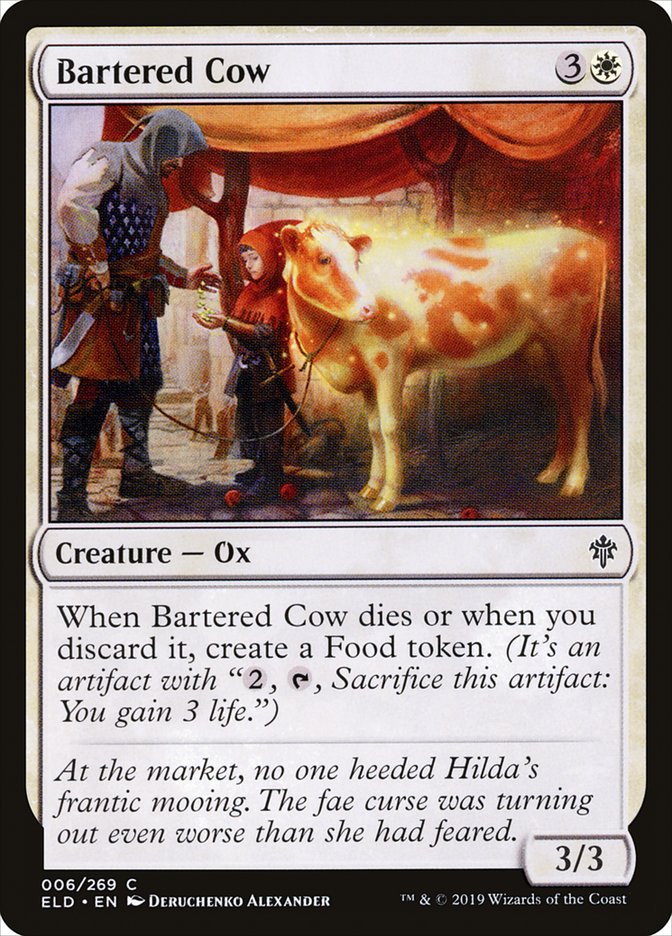 Bartered Cow [Throne of Eldraine] | Clutch Gaming